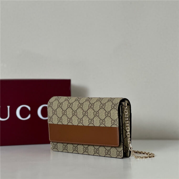 Replica Gucci GG Emblem Wallet On Chain 838151 AAEV2 2751 (3)