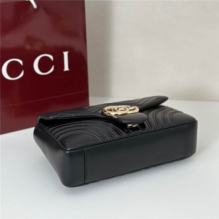 Replica Gucci GG Marmont Large Shoulder Bag 838985 AAE38 1000 (5)