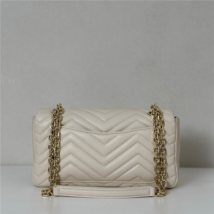 Replica Gucci GG Marmont Medium Shoulder Bag 837267 AAE38 9050 (4)