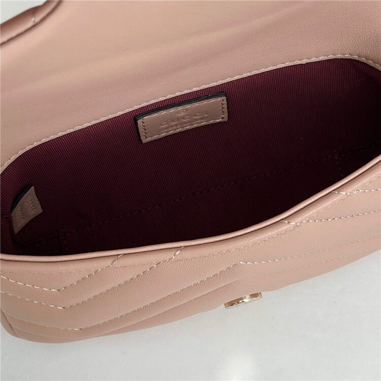 Replica Gucci GG Marmont Mini Shoulder Bag 841290 AAFAX 5753 (6)
