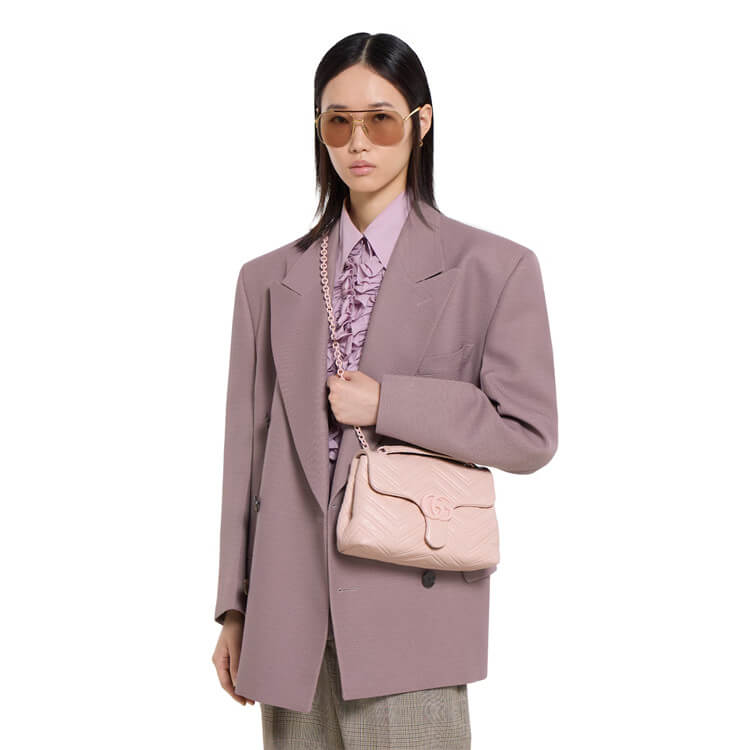 Replica Gucci GG Marmont Small Shoulder Bag 855371 AAFS1 5734 (8)