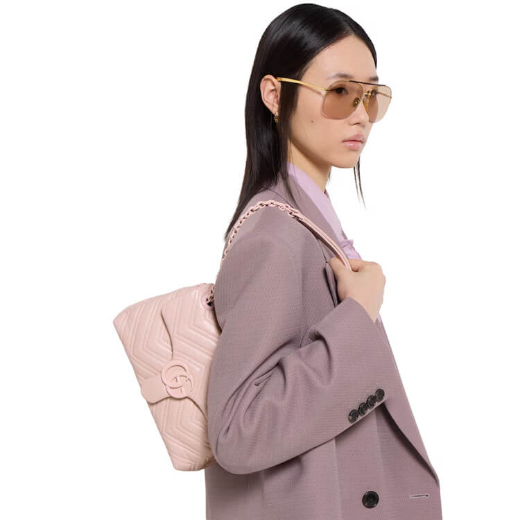 Replica Gucci GG Marmont Small Shoulder Bag 855371 AAFS1 5734 (9)