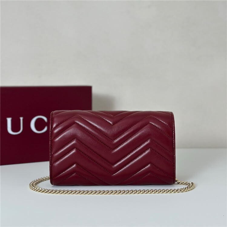 Replica Gucci GG Marmont Wallet On Chain 837745 AAET8 6207 (3)