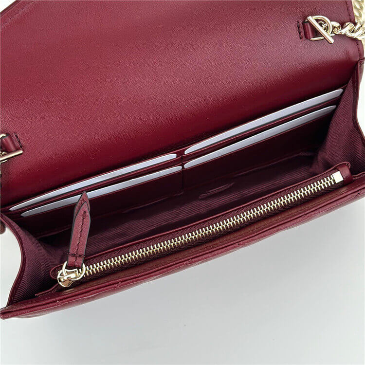 Replica Gucci GG Marmont Wallet On Chain 837745 AAET8 6207 (5)