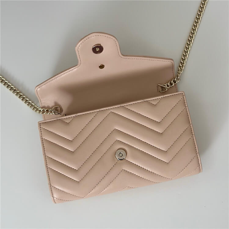 Replica Gucci GG Marmont Wallet On Chain 837745 AAET8 6823 (4)
