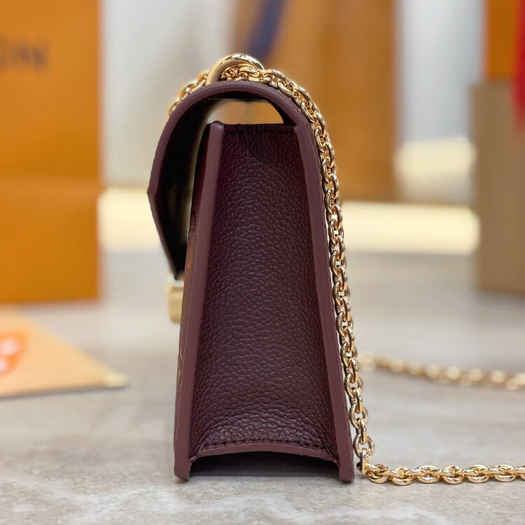 Replica LV Wallet On Chain Rosy M25814 (3)